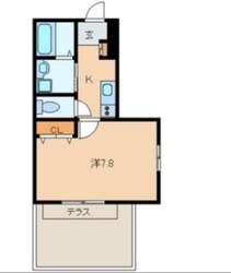 カーサオロミナの物件間取画像